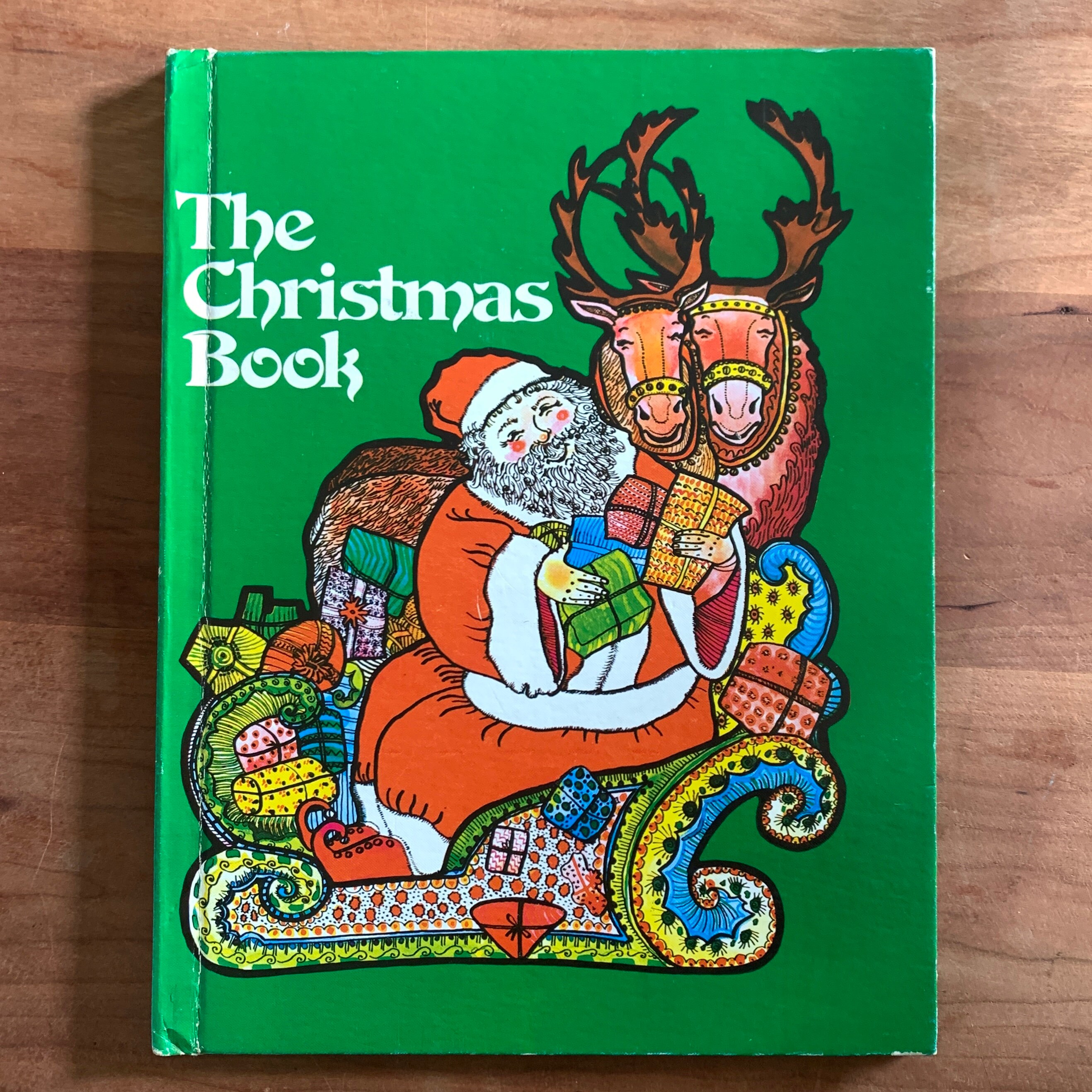 The Christmas Book by Susan Baker , 1979, Illustrated by Fiona