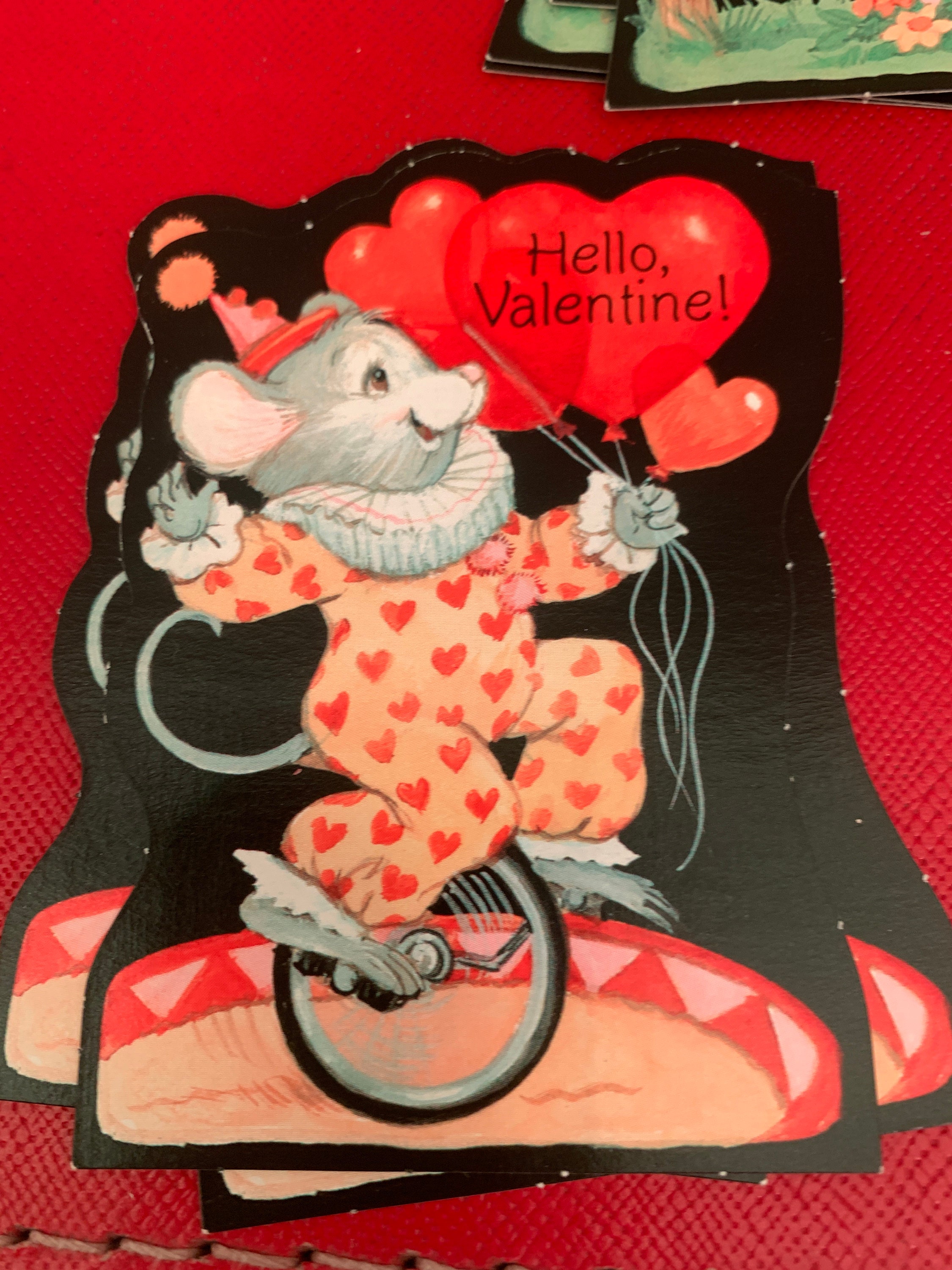 Vintage VALENTINES DAY Cards, Hallmark Cards, Cute Animals Cards, Gifts 