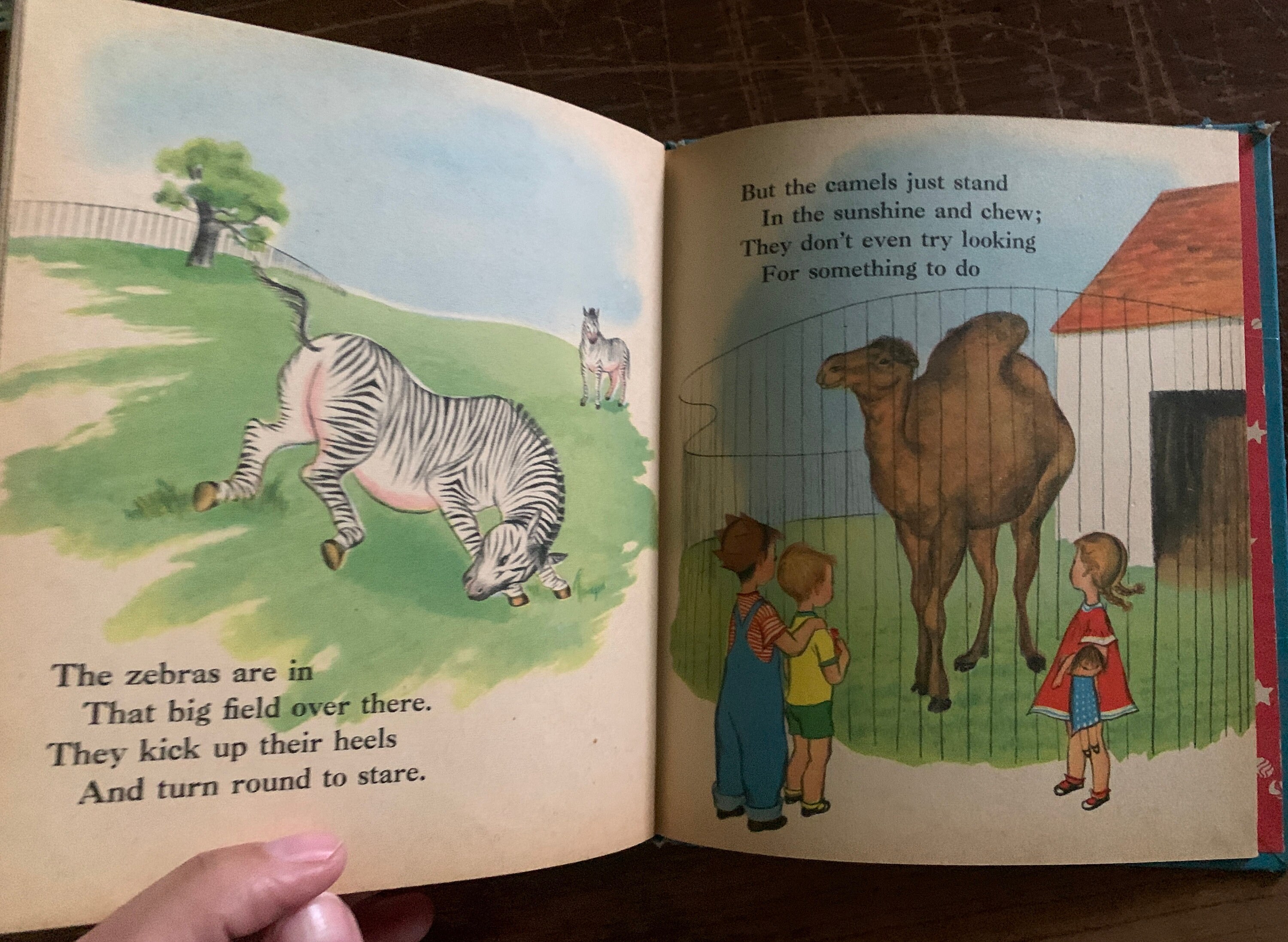 This Way to the Zoo: 1948 Vintage Children's Book - Etsy