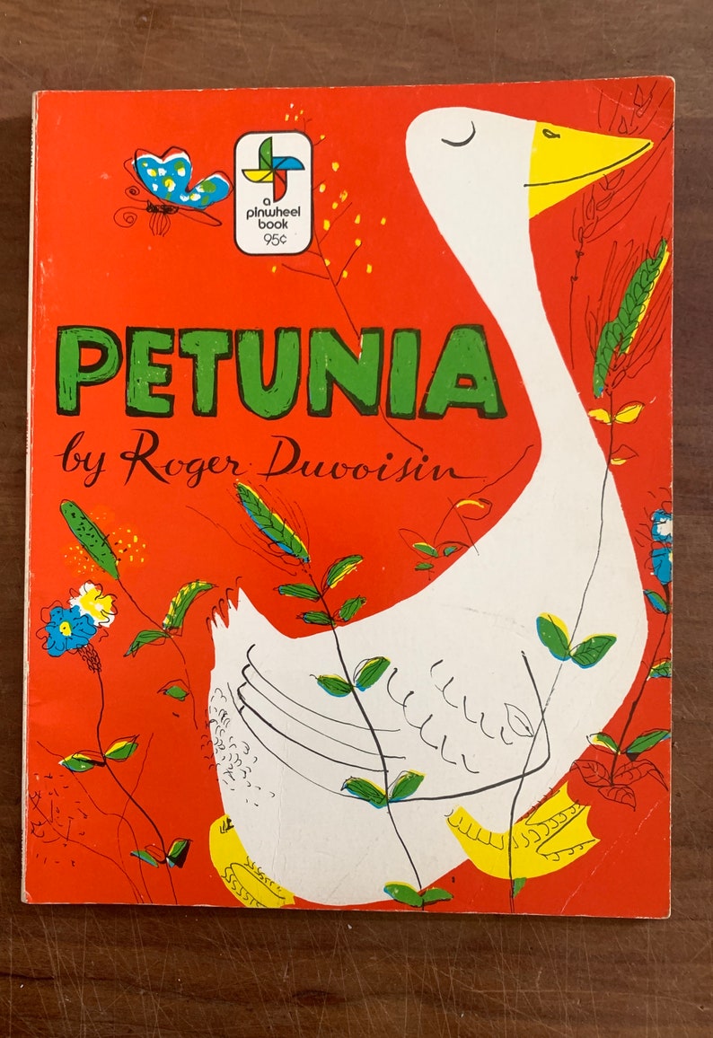 Petunia by Roger Duvoisin, 1973 Paperback Pinwheel Book, Vintage ...