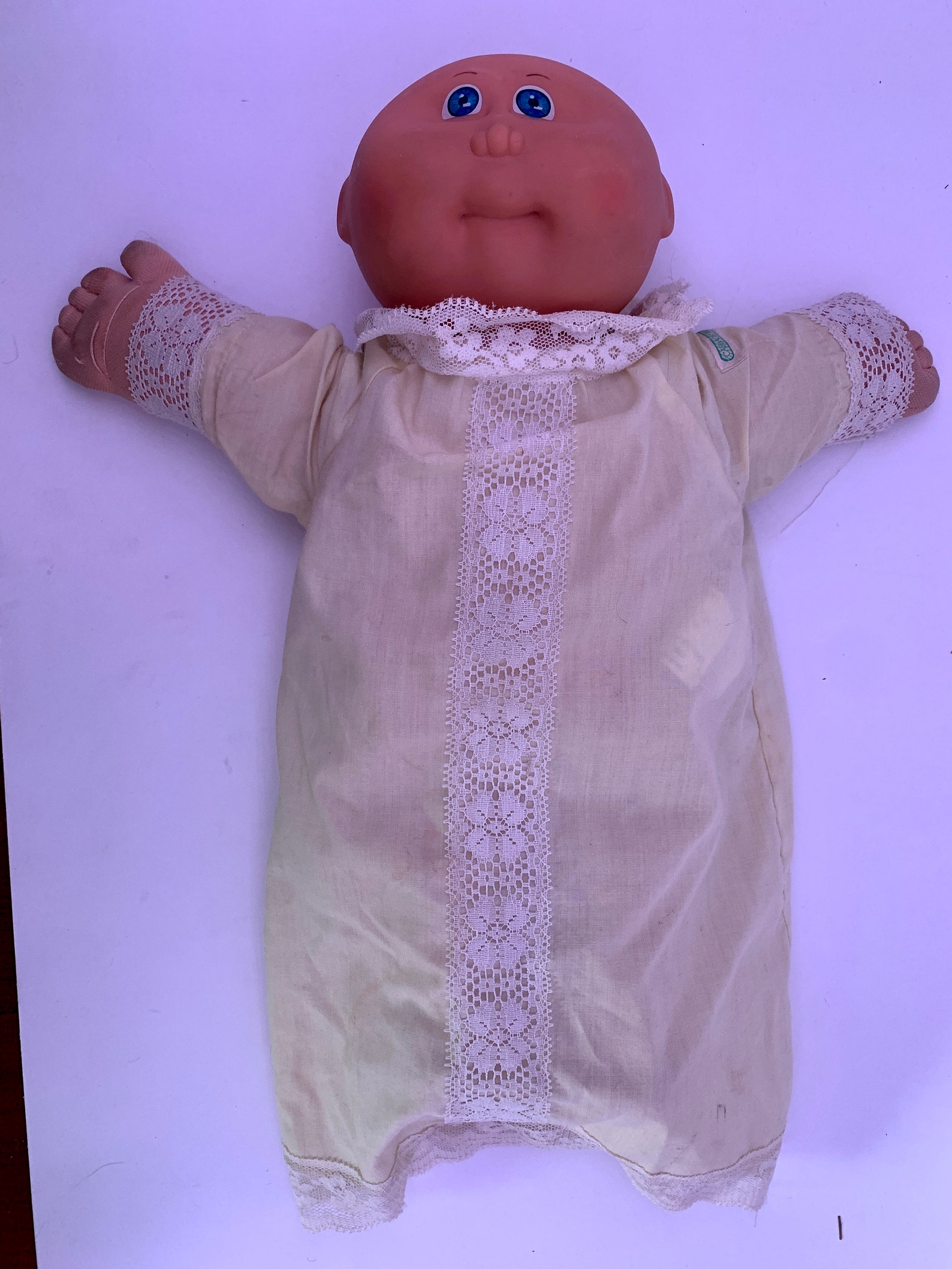 Two Vintage 19821987 Cabbage Patch Babies Newborns Soft Etsy