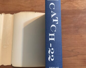 Catch-22 by Joseph Heller: 1961 Hardcover Book Club Edition - Etsy