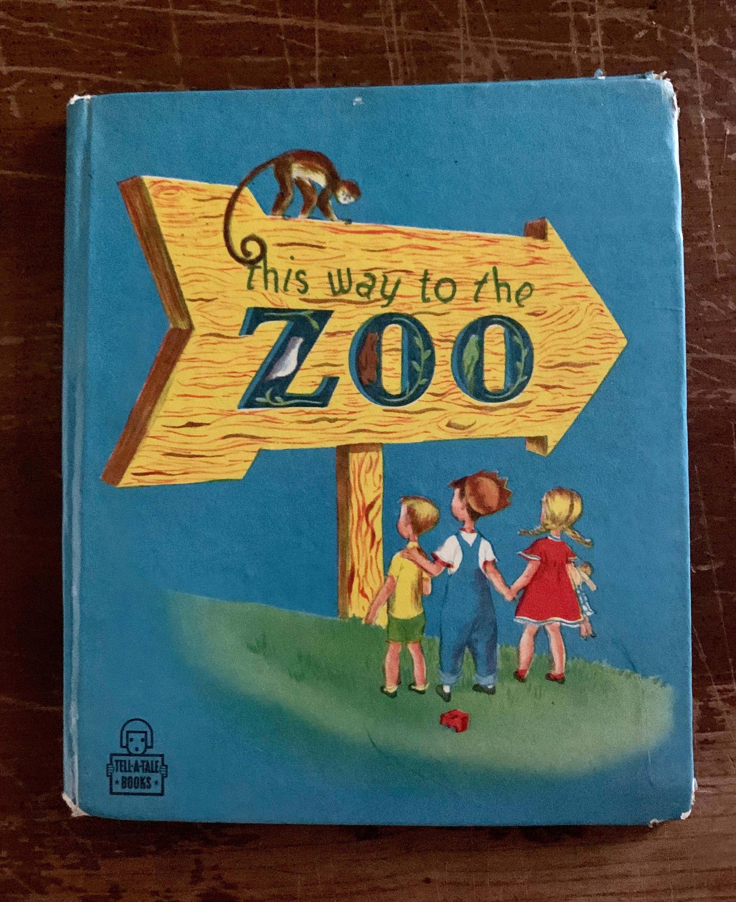 This Way to the Zoo: 1948 Vintage Children's Book - Etsy