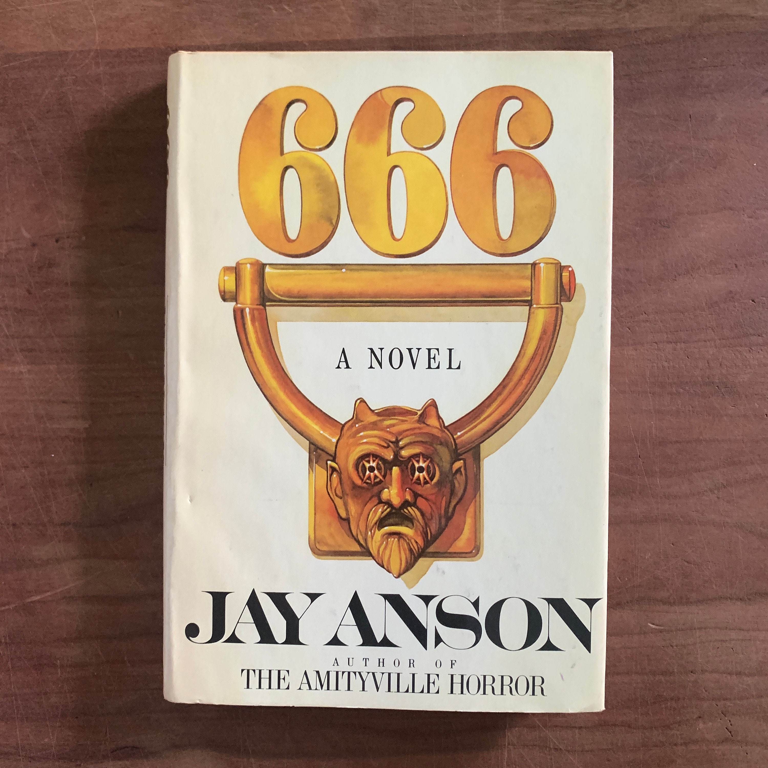 666, A Novel by Jay Anson, 1981 Hardcover Book , Vintage Horror