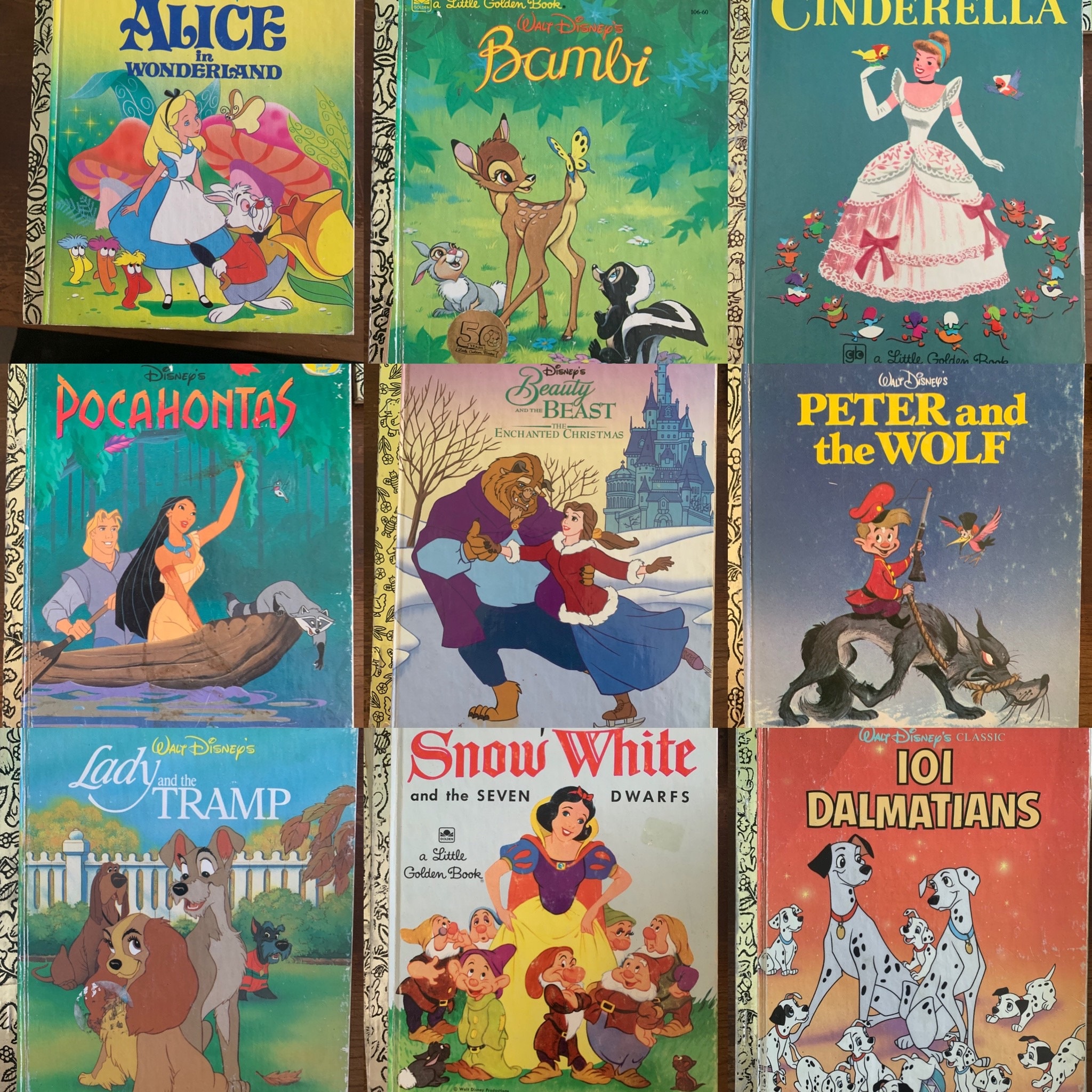 Sold Separately, Walt Disneys, Little Golden Books, Vintage
