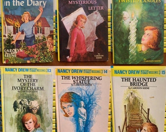 Sold Separately, Nancy Drew Mystery Stories, by Carolyn Keene, vintage books