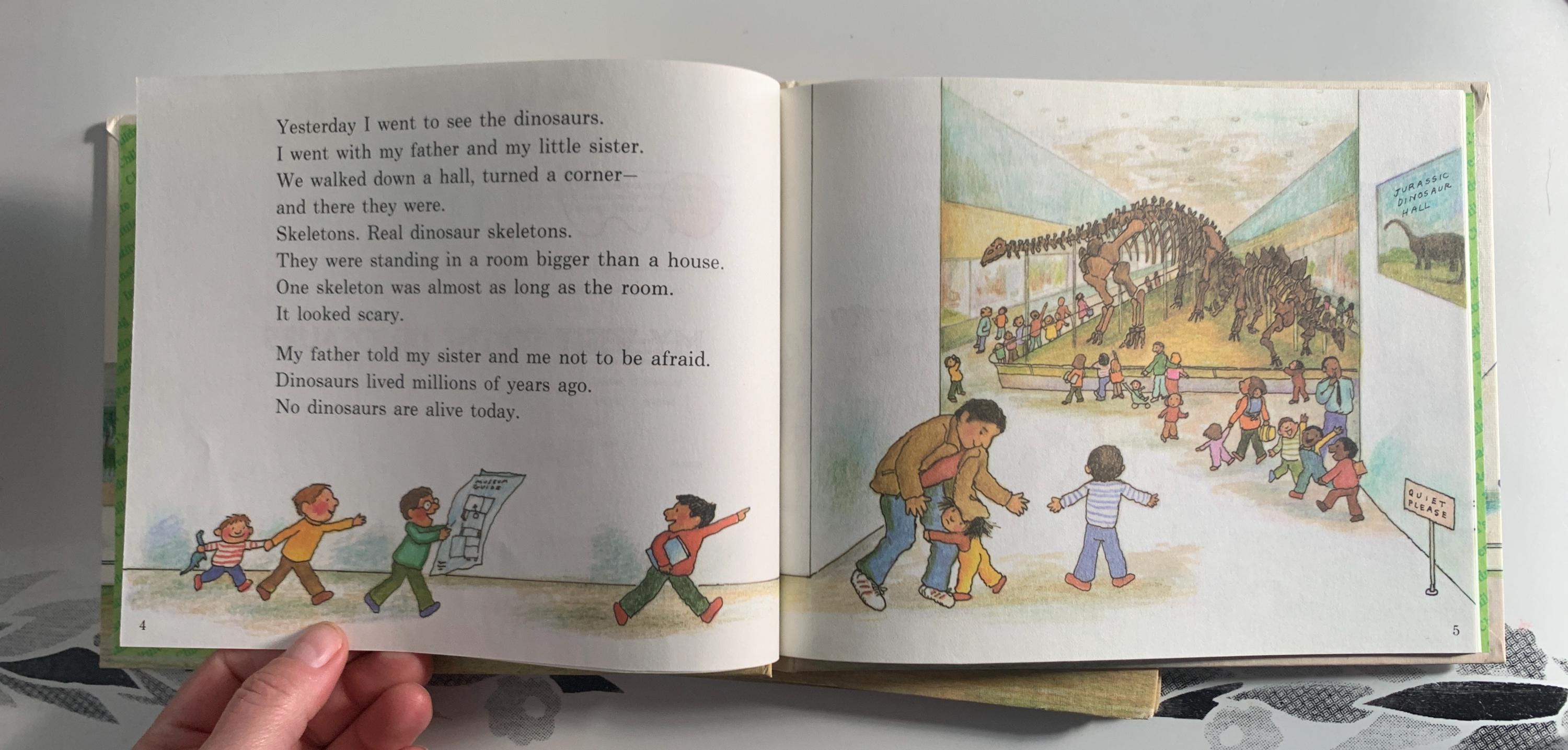 My Visit to the Dinosaurs by Aliki | 1985 Revised Edition Hardcover ...
