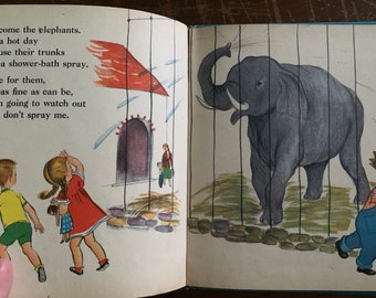 This Way to the Zoo: 1948 Vintage Children's Book - Etsy
