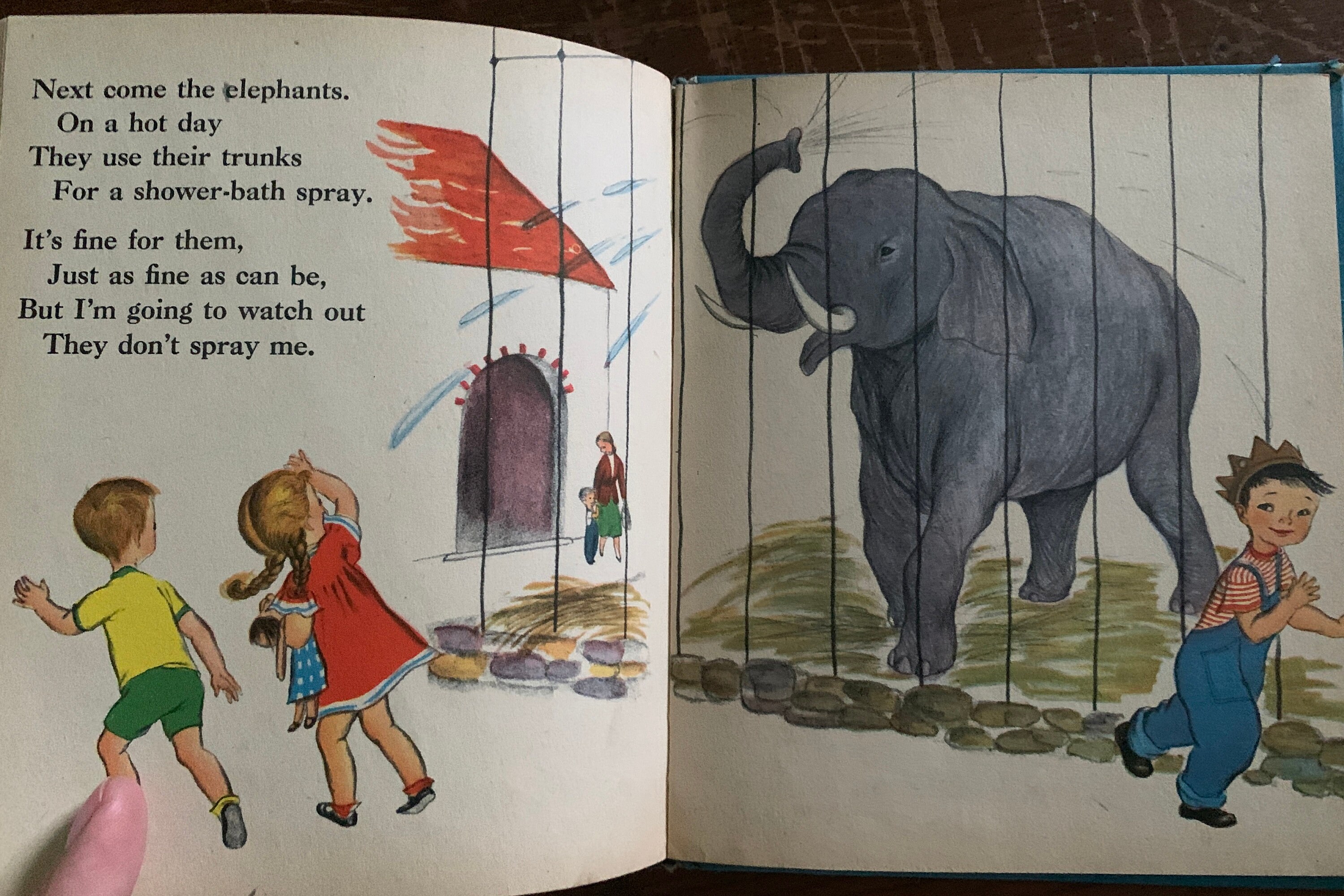 This Way to the Zoo: 1948 Vintage Children's Book - Etsy
