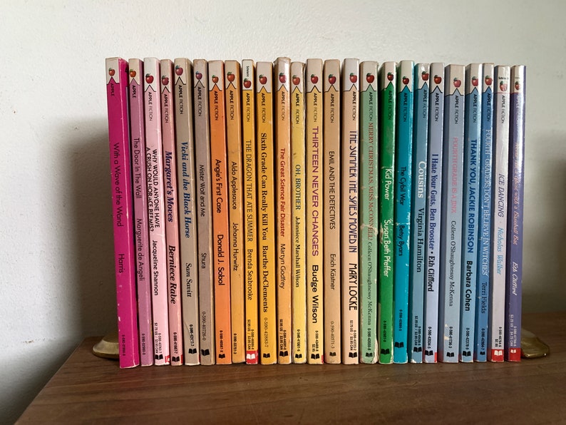Apple Paperbacks, vintage kids books, summer reading, scholastic books, 1980s and 1990s, image 1