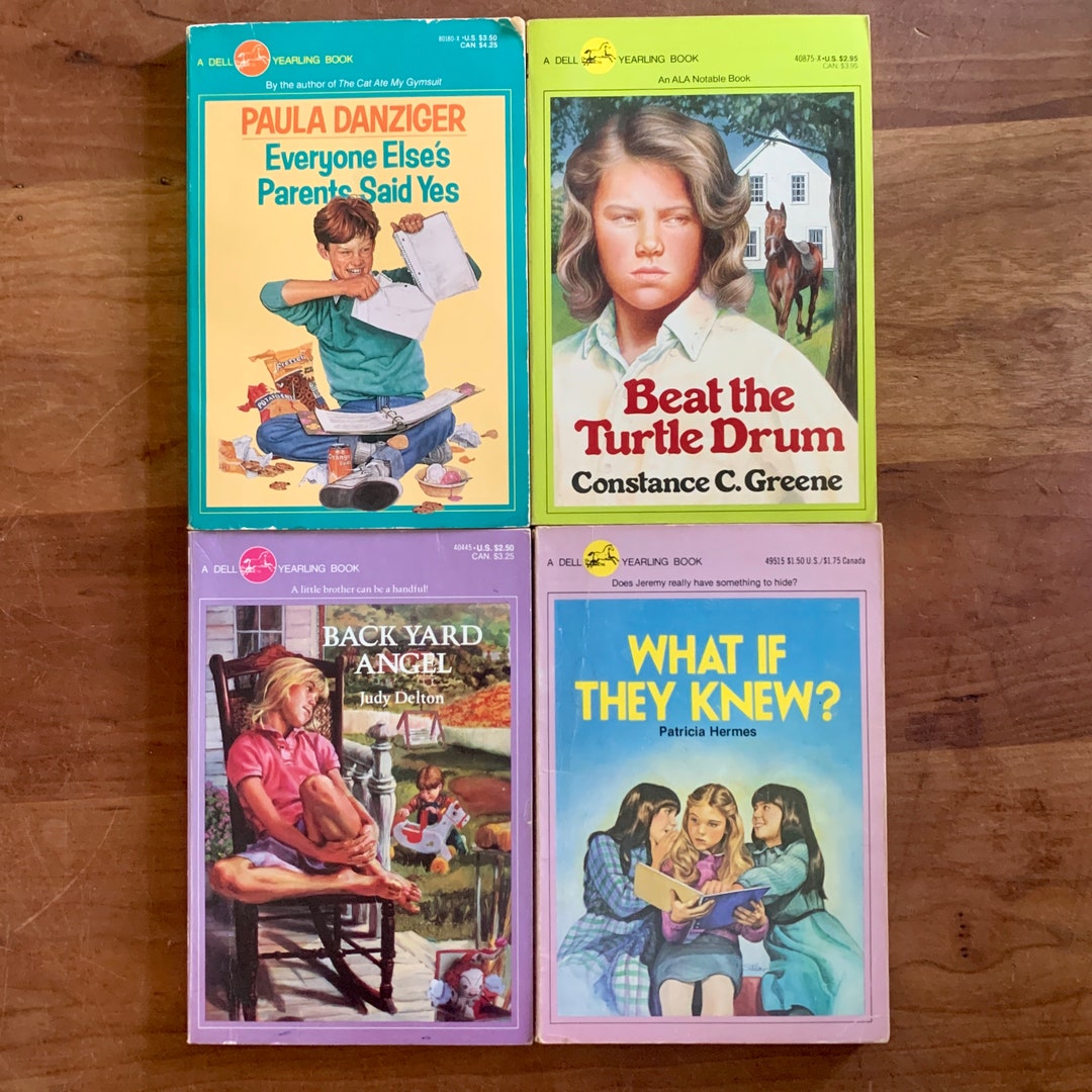 Vintage DELL YEARLING Book Set, Middle School Aged Kids Books, Vintage