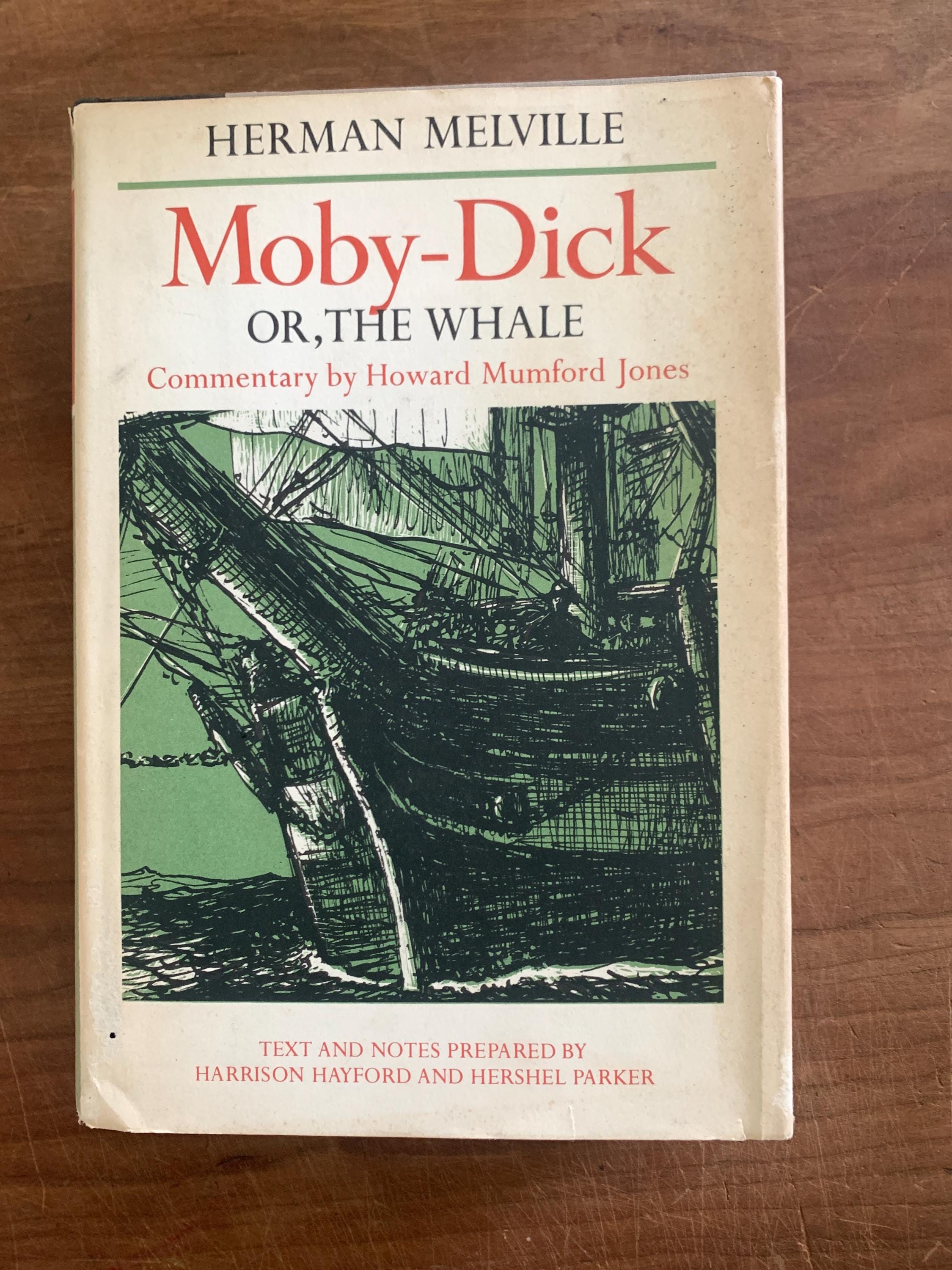 Moby-dick 1967 Illustrated Edition: Hardcover With Dust Jacket - Etsy