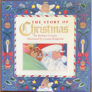 Vintage Christmas Children&#39;s Book: The Story of Christmas, 1995