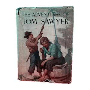 The Adventures of Tom Sawyer, by mark twain, vintage 1931 edition