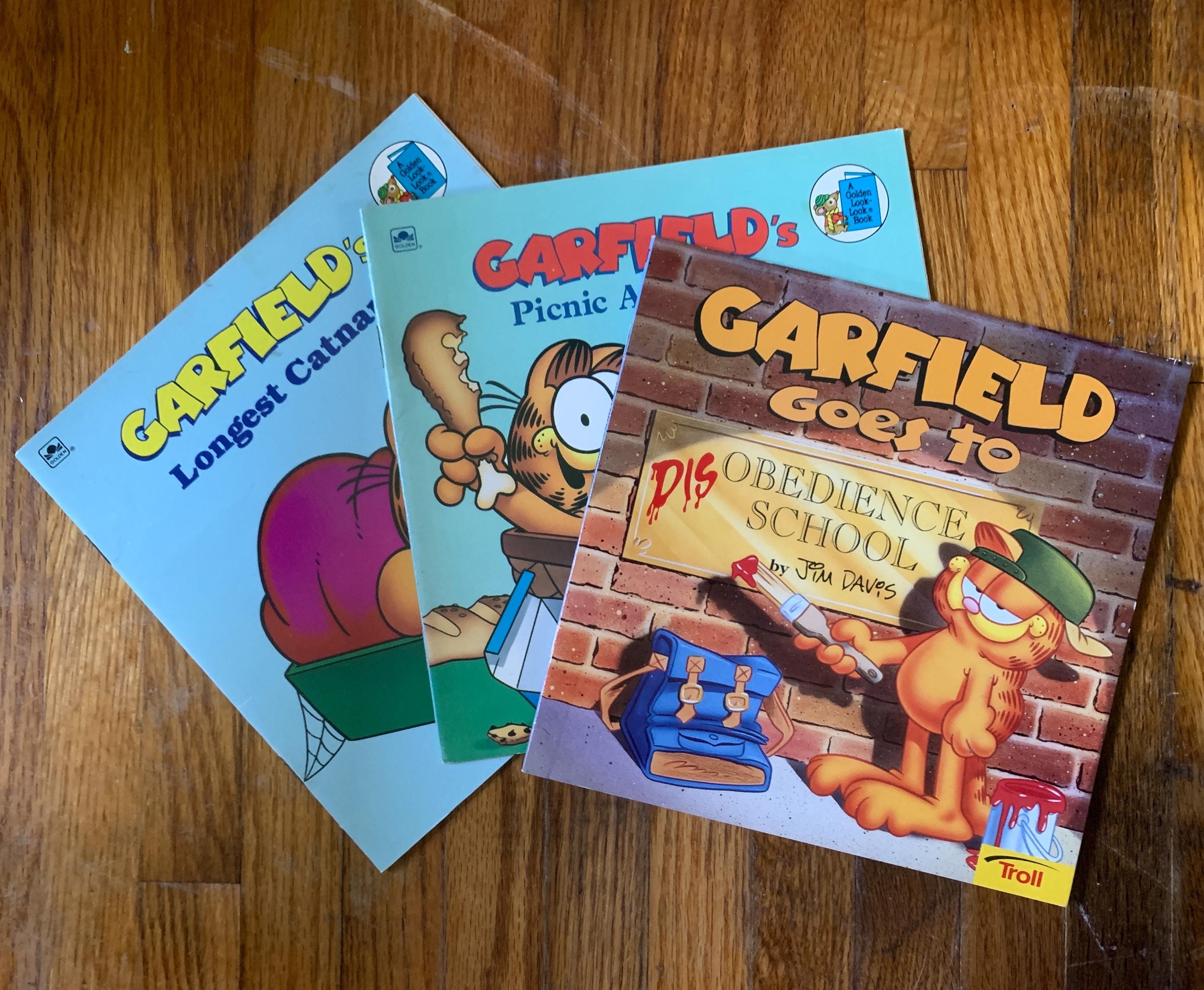 Vintage Garfield Book Set – Golden Look-look Paperbacks (set of 3
