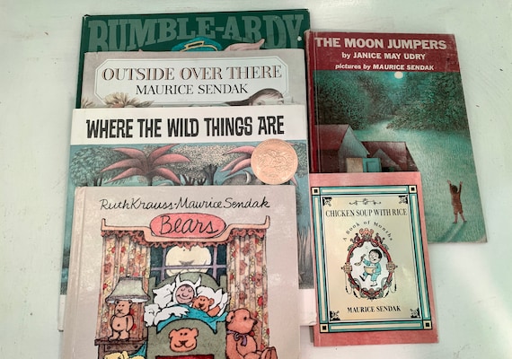 Maurice Sendak Book Collection, Where the Things Are, the Moon