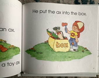 1990s Jane Moncure A-Z Book Set: Illustrated Hardcover Homeschool