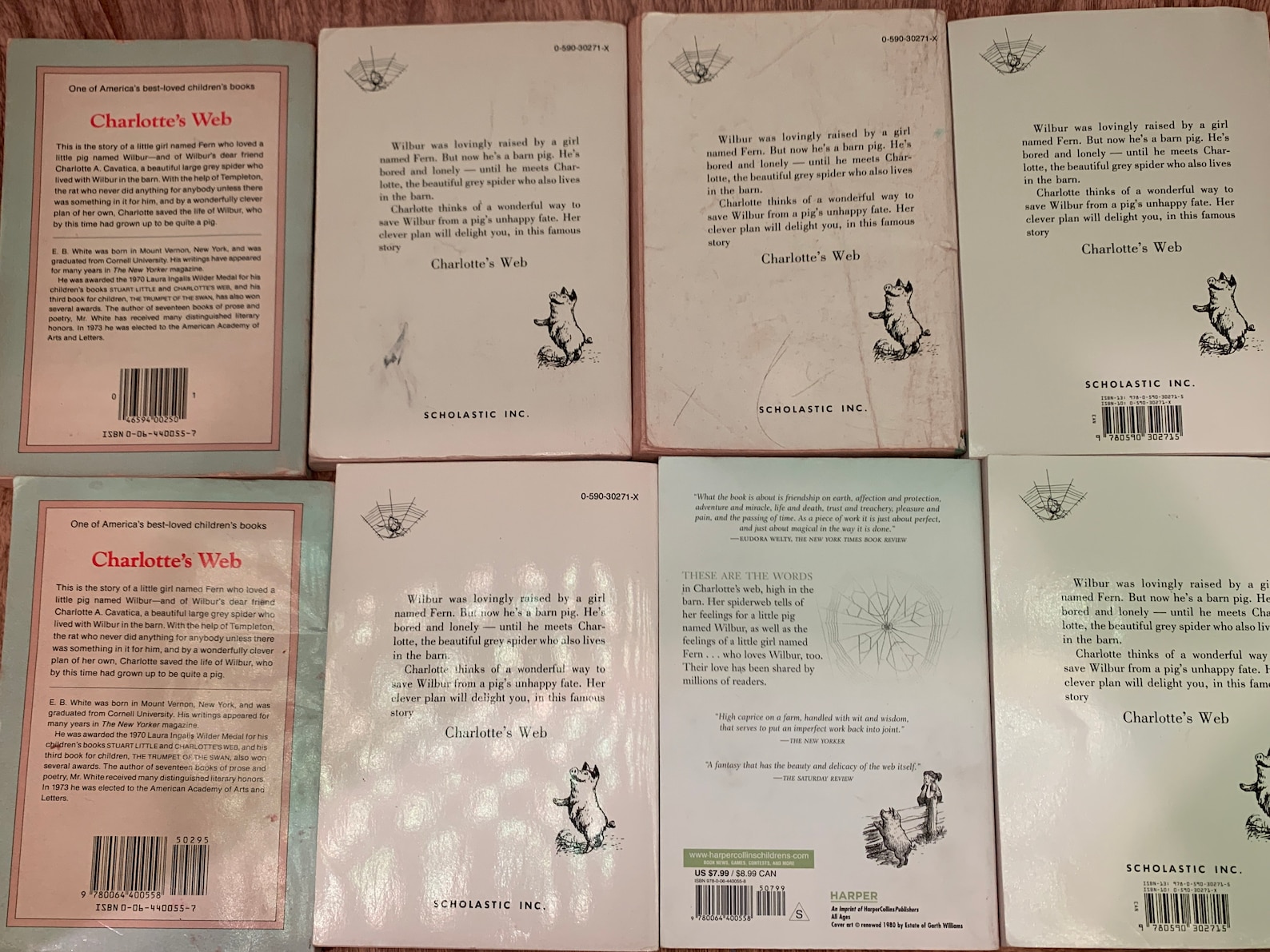 Charlotte's Web by EB White, Illustrated by Garth Williams - Etsy