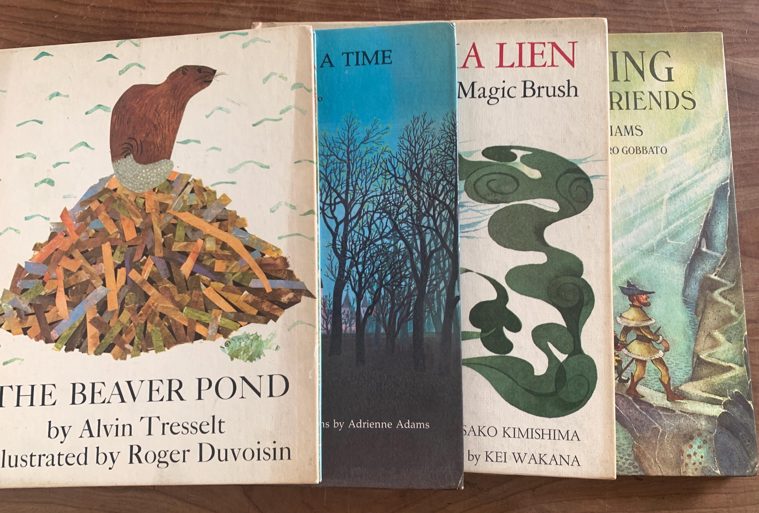 Set of Four Vintage Hardcover Childrens Books, 1968-1970, - Etsy