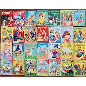 Vintage Rand McNally Junior Elf Books: 1950s-80s Children&#39;s Collection