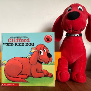 Vintage Clifford the Big Red Dog Paperback Book - Norman Bridwell