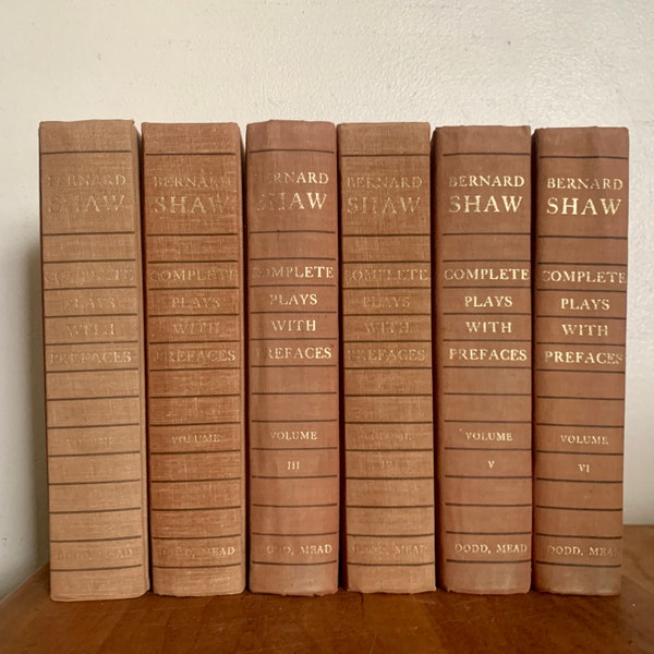 Bernard Shaw, complete plays with prefaces, 1963, George Bernard Shaw