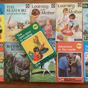 Sold separately, Vintage Ladybird Books,
