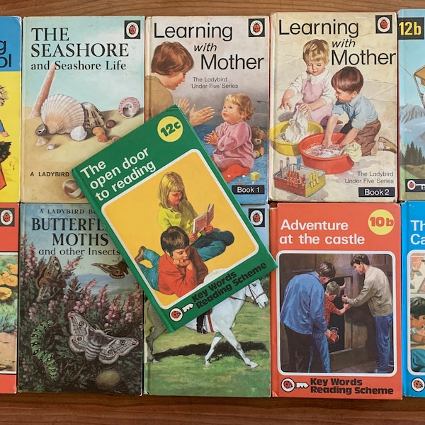 Se venden por separado, Libros Vintage Ladybird,