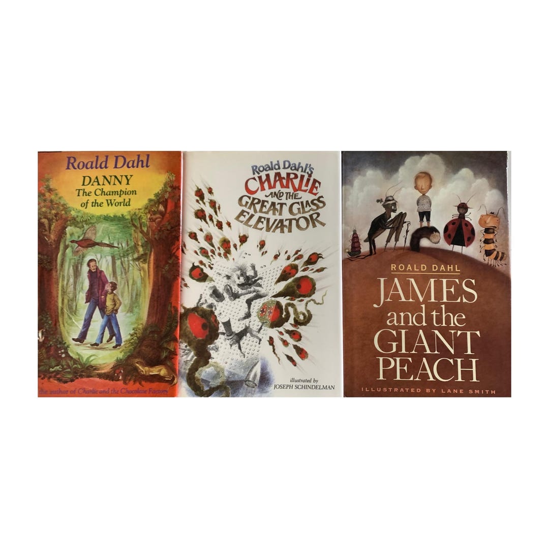 TheGAY1987年　6冊セット James and the Giant Peach: Roald Dahl, 1996 First Printing - Etsy