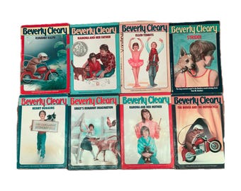 Sold separately, 1990s Beverly Cleary paperback collection, vintage kids books