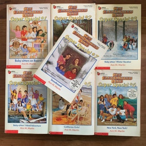 Vintage Babysitters Club Super Specials: 1990s Paperback Books