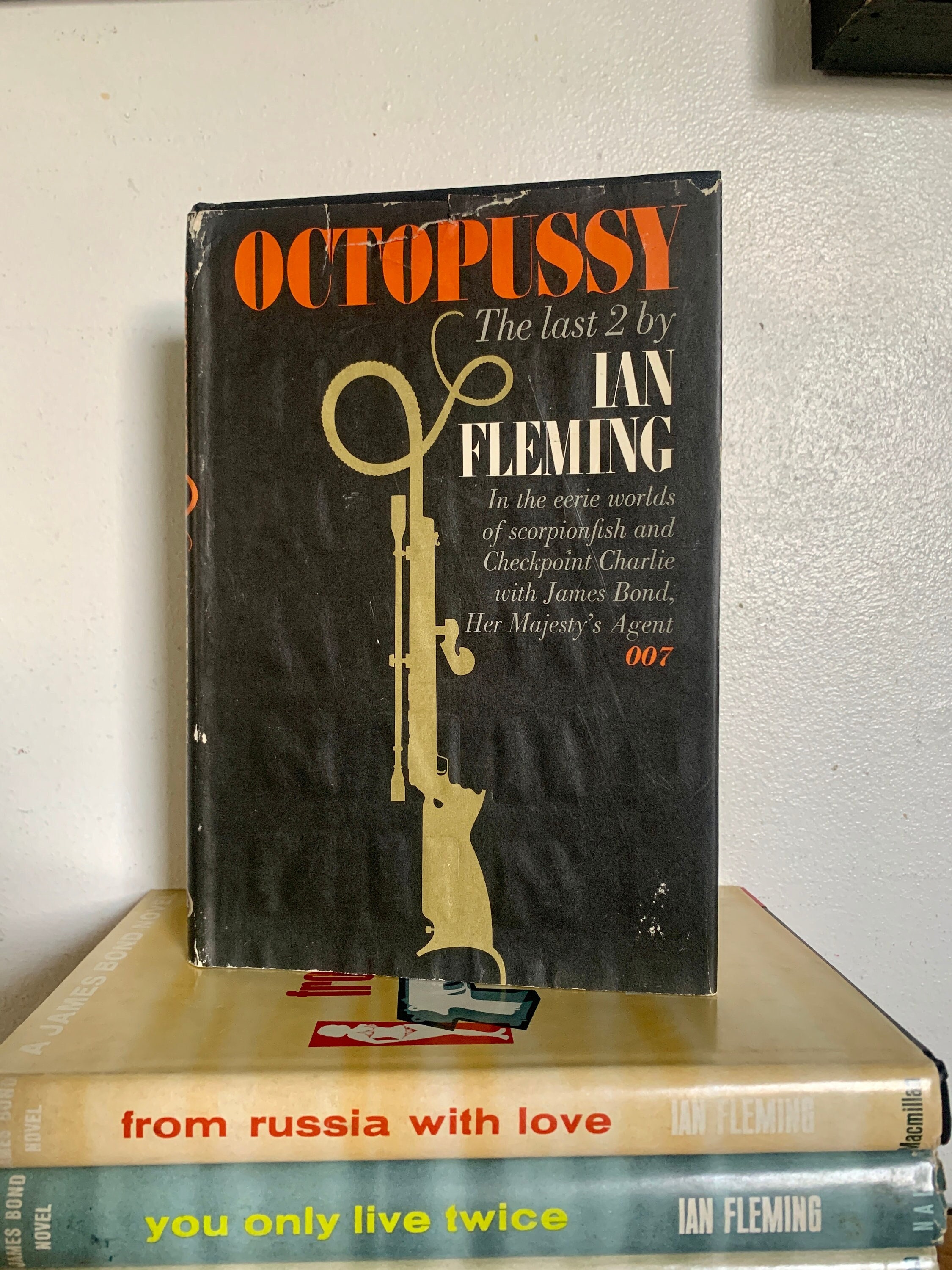 Vintage 1966 James Bond Octopussy Hardcover by Ian Fleming - Etsy