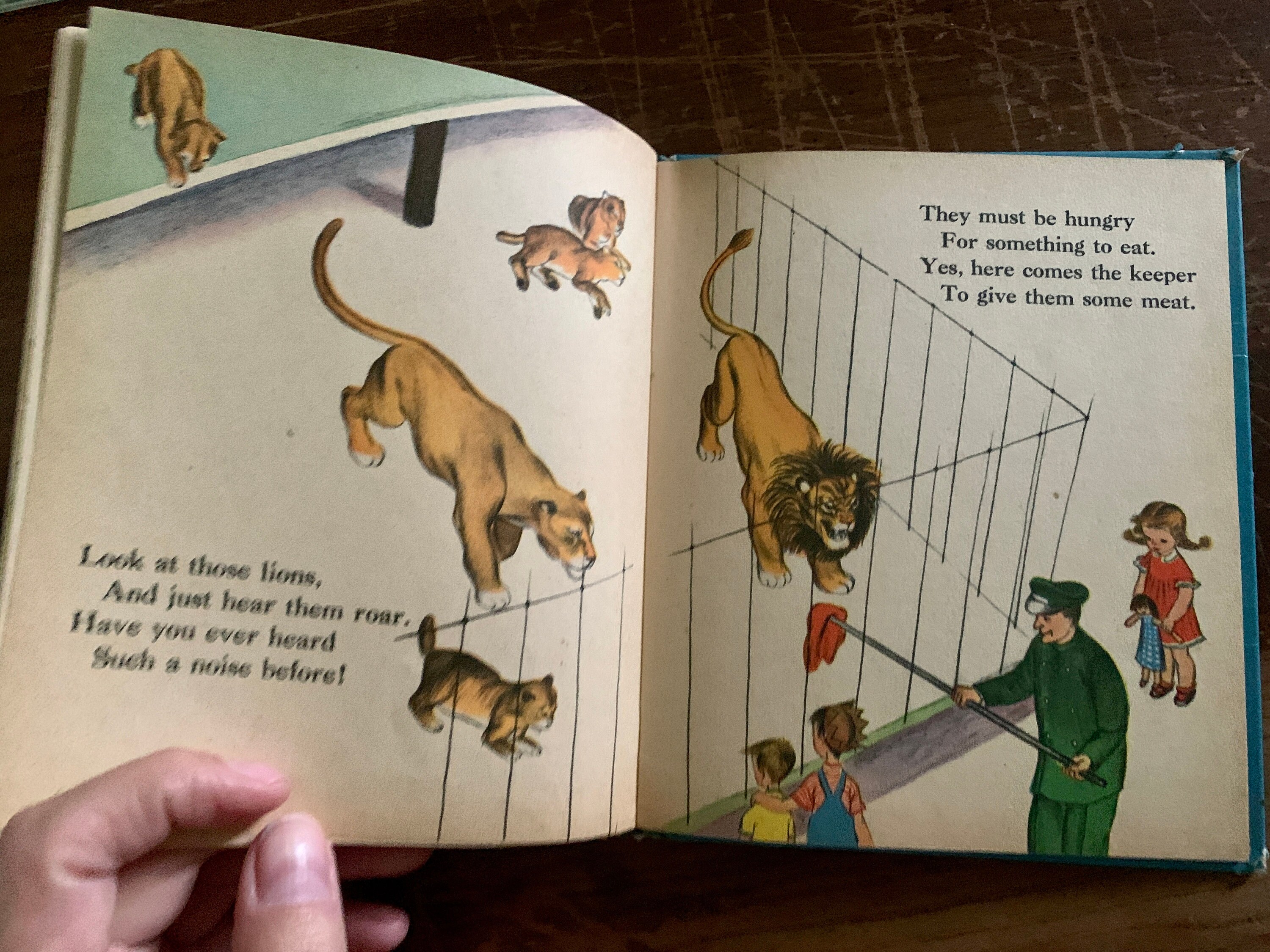 This Way to the Zoo: 1948 Vintage Children's Book - Etsy