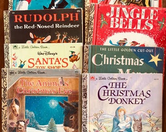 Sold Separately, Christmas, A Little Golden Books, Vintage Sold Separately, Christmas, A Little Golden Books, Vintage