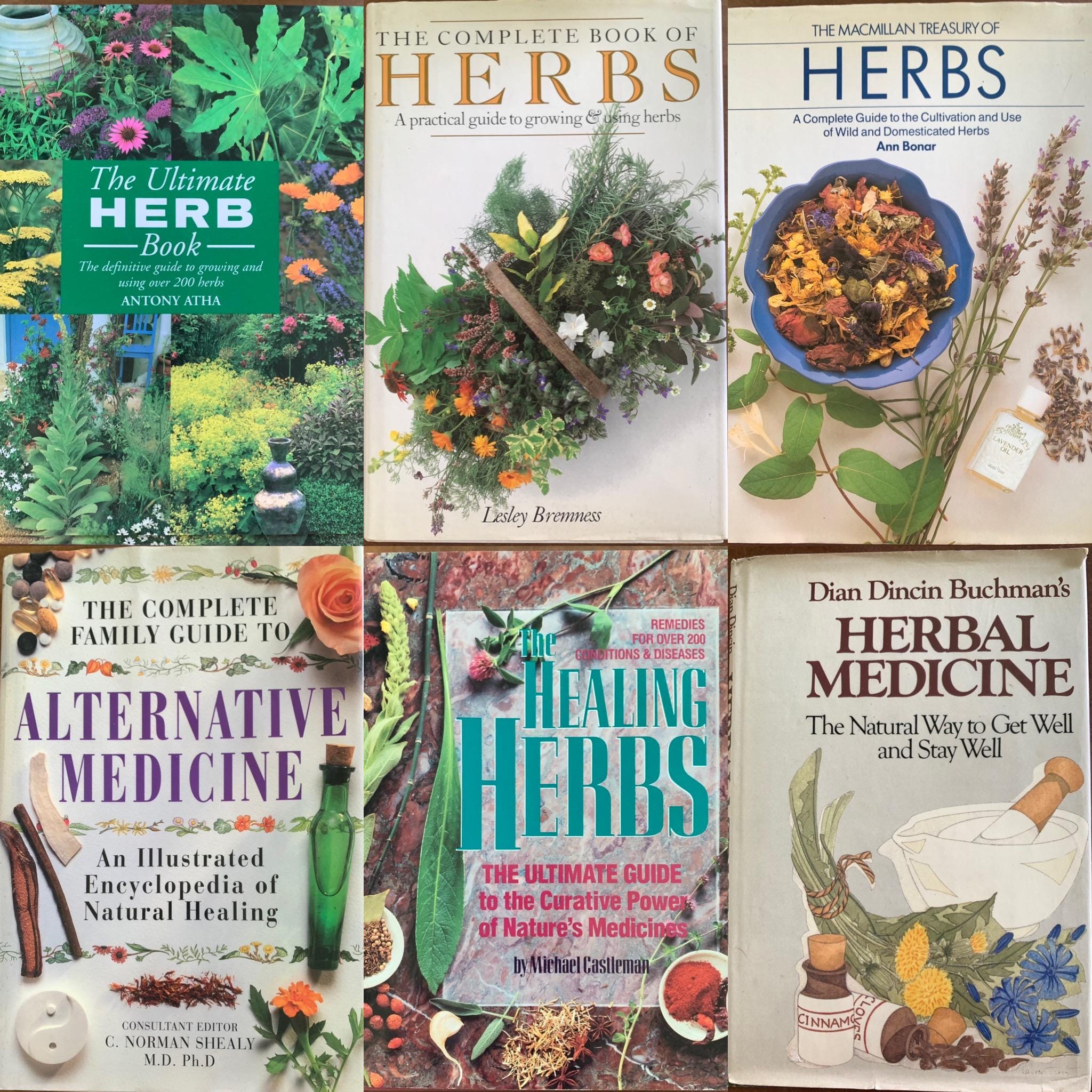 Sold Separately, Herbal Books, Alternative Medicine, Healing Herbs