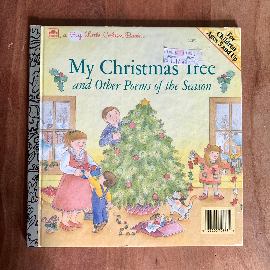 Vintage 'my Christmas Tree' Big Little Golden Book, 1987 - Etsy