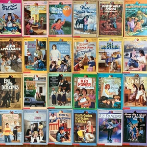 Apple Paperbacks, vintage kids books, summer reading, scholastic books, 1980s and 1990s, image 6