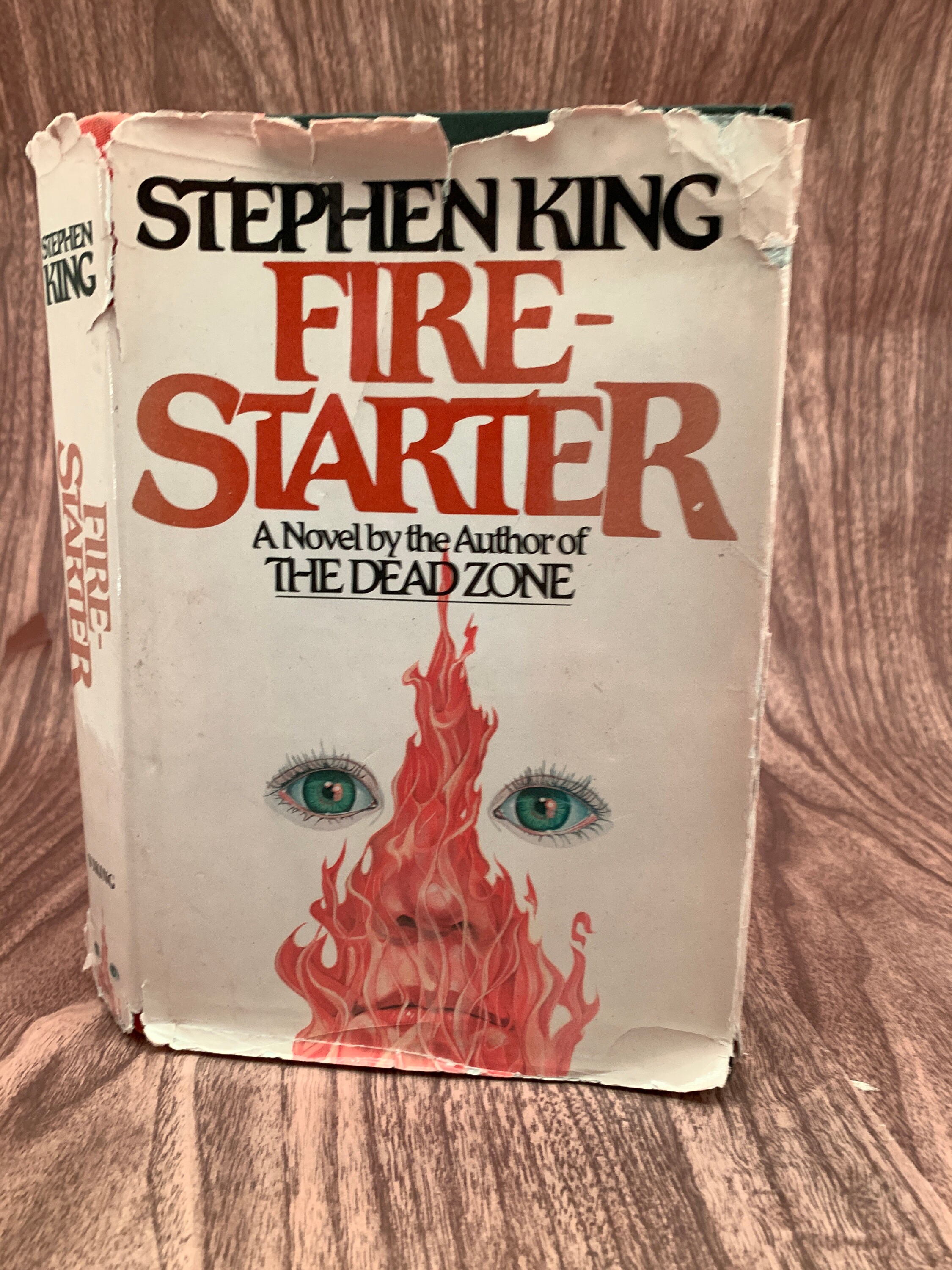 Firestarter by Stephen King 1980 Vintage Horror Book Etsy