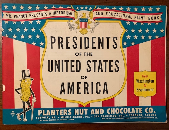 AROUND the WORLD with MR. PEANUT Paint Book No. 3 Copyright 1930