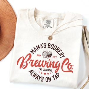 Comfort Colors® Breastfeeding T-Shirt, Mother's Day Shirt, Funny Mom Life Tee, New Mom Gift