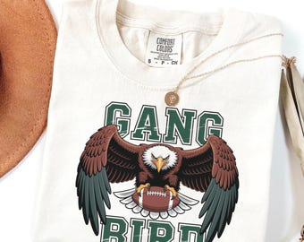 Comfort Colors® Bird Gang T-Shirt, Game Day Shirt, Philadelphia Football Tee, Eagle Fan Gift