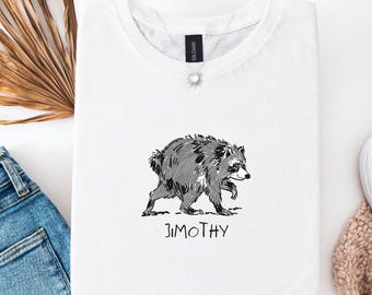 Jimothy Raccoon Shirt, Viral Seattle Raccoon Tee, Funny Round King T Shirt