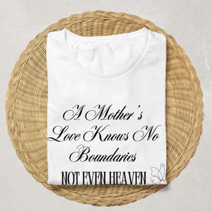 A Mother&#39;s Love T-Shirt, Memorial Shirt for Grieving Moms – Grief Support Gift, Loss of Child Tee, Bereavement Gift, Baby Loss Remembrance
