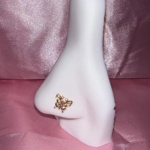 Butterfly Nose Ring