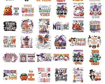 Retro Halloween SVG bundel, Halloween clipart, Ghost Svg, Halloween shirt Svg, hippie Svg, retro Svg, Svg bundel, sublimatie ontwerpen