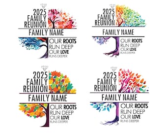 Family Reunion Tree 2025 SVG PNG Family Tree Svg Designs Tree of Life Svg Png Reunion Svg Png Family Reunion Shirts Ideas png svg pdf