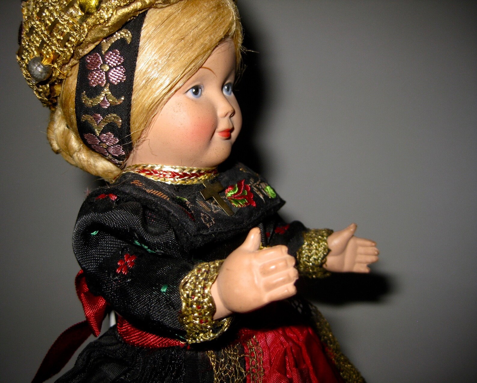 Adorable German Regional Tracht Doll Vintage 1950s Celluloid Etsy