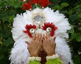 Personalized Feather Arm And Leg Cuffs For Natives Everywhere ~ Indigenous Jewels ~ Kupe'e Hulu