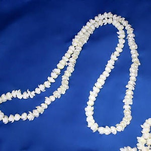 Suited For A Princess Hawaiian Lei Pīkake Elegant Long 60 Strand Of Arabian Jasmine Natureʻs Jewelry image 1