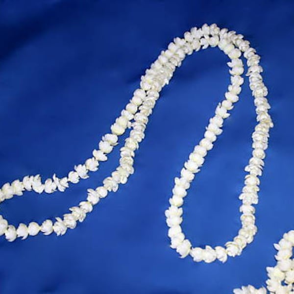 Suited For A Princess ~ Hawaiian Lei Pīkake ~ Elegant Long 60" Strand Of Arabian Jasmine ~ Natureʻs Jewelry